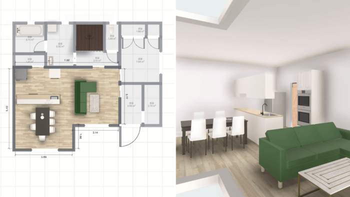 RoomPlanner作成例1